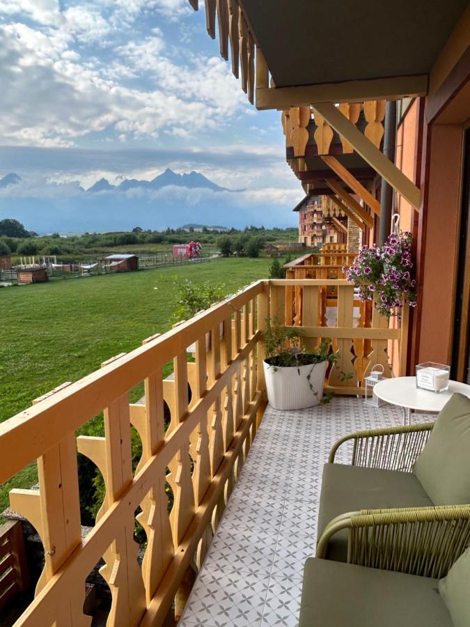Apartliv Veľka Lomnica Bagian luar foto