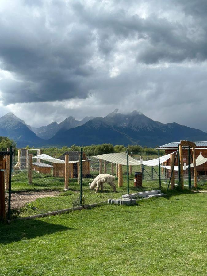 Apartliv Veľka Lomnica Bagian luar foto