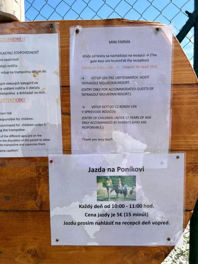 Apartliv Veľka Lomnica Bagian luar foto